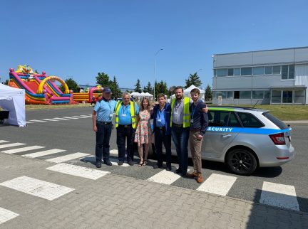 Pomáhali jsme na Family day na objektu Panasonic Plzeň!