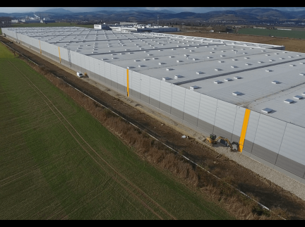 Automation of a CBRE client’s logistics park