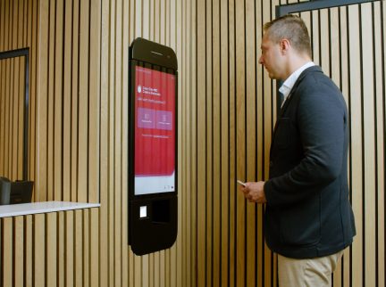 Electronic Reception for Smooth Visitor Check-in at Coca-Cola HBC