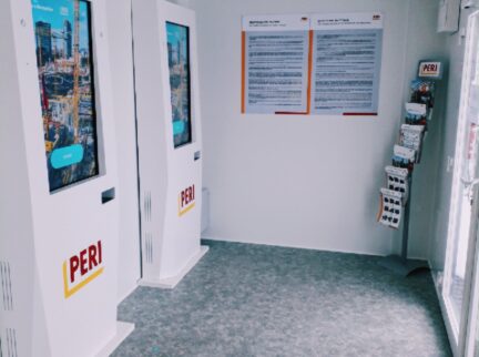 Společnost PERI uvedla do provozu M2C e-Reception pro automatické odbavení řidičů